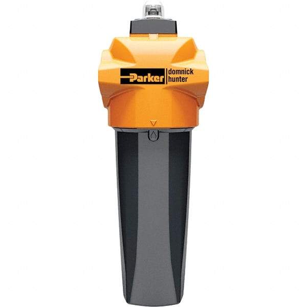Domnick Hunter - 339 CFM Water, Oil, Particles Filter - 1-1/2" NPT, 232 psi, Float Drain - Apex Tool & Supply