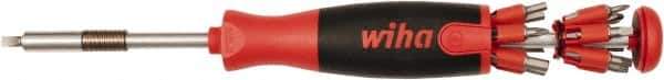 Wiha - Bit Screwdriver Set - Phillips, Slotted, Torx, Hex, Square, Posidriv - Apex Tool & Supply