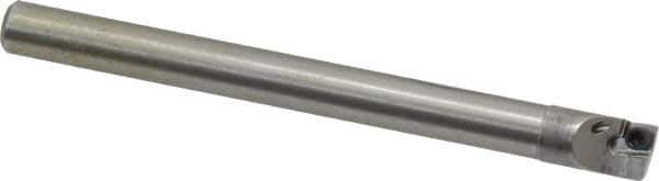 Hertel - 0.285" Min Bore Diam, 3" OAL, 1/4" Shank Diam, HBBC Indexable Boring Bar - 1" Max Bore Depth, CD.. Insert, Screw Holding Method - Apex Tool & Supply