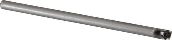 Hertel - 0.275" Min Bore Diam, 3-1/2" OAL, 3/16" Shank Diam, HBBF Indexable Boring Bar - 3/4" Max Bore Depth, TD.. Insert, Screw Holding Method - Apex Tool & Supply