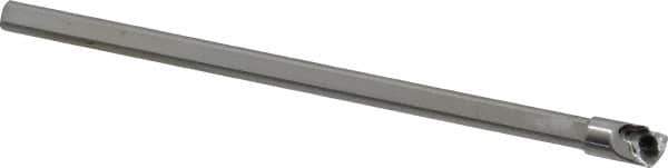 Hertel - 0.26" Min Bore Diam, 4" OAL, 3/16" Shank Diam, HBBG Indexable Boring Bar - 0.748" Max Bore Depth, WPGT Insert, Screw Holding Method - Apex Tool & Supply