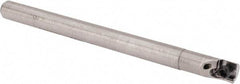 Hertel - 0.208" Min Bore Diam, 2-1/2" OAL, 3/16" Shank Diam, HBBC Indexable Boring Bar - 3/4" Max Bore Depth, CD.. Insert, Screw Holding Method - Apex Tool & Supply