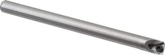 Hertel - 0.438" Min Bore Diam, 5" OAL, 3/8" Shank Diam, HBBQ Indexable Boring Bar - 1-1/2" Max Bore Depth, TPC.. Insert, Screw Holding Method - Apex Tool & Supply