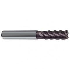 1/2" Dia. - 3-1/4" OAL - 5 FL Variable Helix Firex Carbide End Mill - Apex Tool & Supply