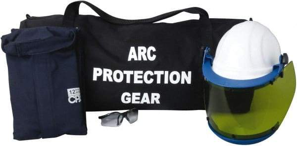 PRO-SAFE - Size M, 2 HRC, Arc Flash Clothing Kit - 12 cal per Sq cm, Hard Cap Protection - Apex Tool & Supply