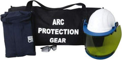 PRO-SAFE - Size M, 2 HRC, Arc Flash Clothing Kit - 12 cal per Sq cm, Hard Cap Protection - Apex Tool & Supply