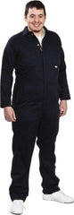 PRO-SAFE - Size M, Navy Blue, Zipper, Arc Flash Coverall - 32 to 34" Chest, Indura Ultra Soft, Cotton, Nylon, 6 Pockets - Apex Tool & Supply
