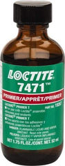 Loctite - 1.75 Fluid Ounce Bottle, Amber, Liquid Primer - Series 7471 - Apex Tool & Supply