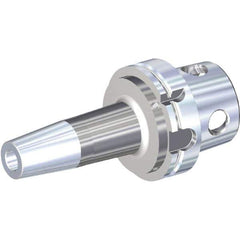 Kennametal - 16mm Hole Diam, KM4X100 Modular Connection Shrink Fit Tool Holder & Adapter - 100mm Projection, 27mm Nose Diam, 39mm Clamping Depth, 15,000 RPM, Through Coolant - Exact Industrial Supply
