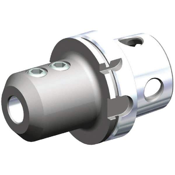 Kennametal - KM4X100 Modular Connection 16mm Hole End Mill Holder/Adapter - 47.5mm Nose Diam, 100mm Projection, Through-Spindle Coolant - Exact Industrial Supply