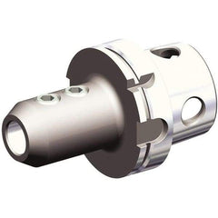 Kennametal - KM4X100 Modular Connection 1" Hole End Mill Holder/Adapter - 2" Nose Diam, 4-1/4" Projection, Through-Spindle Coolant - Exact Industrial Supply