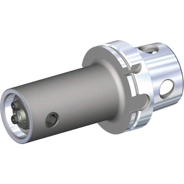 Kennametal - KM4X100/KM63 System Size, Modular Tool Holding System Adapter - 7-7/8" Projection, 63mm Body Diam, Through Coolant - Exact Industrial Supply