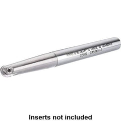 Kennametal - 16mm Cut Diam, 8mm Max Depth of Cut, 20mm Shank Diam, 175mm OAL, Indexable Ball Nose End Mill - 90mm Head Length, Straight Shank, KDMB Toolholder, KDMB 16.. Insert - Apex Tool & Supply