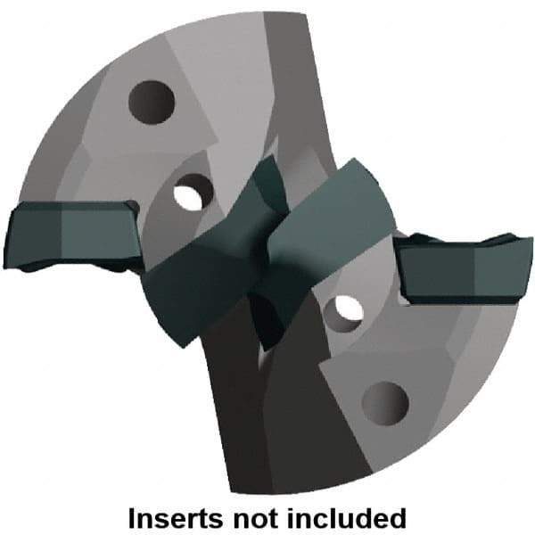 Kennametal - Series KSEM Plus, Head Connection FDS28, 31mm Max Diam Pilot Insert Drill Head - 17mm Pilot Drill Diam, 22mm Head Length - Apex Tool & Supply