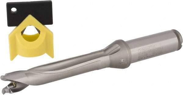 Kennametal - 13.1 to 13.49mm Diam, 5xD, 67.56mm Max Depth, 15.88mm Shank Diam, 3.41" Flute, 139.95mm OAL, Replaceable Tip Drill - P Seat Size, KTIP Toolholder, Series KenTIP - Apex Tool & Supply