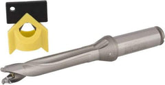 Kennametal - 13.1 to 13.49mm Diam, 5xD, 67.56mm Max Depth, 15.88mm Shank Diam, 3.41" Flute, 139.95mm OAL, Replaceable Tip Drill - P Seat Size, KTIP Toolholder, Series KenTIP - Apex Tool & Supply