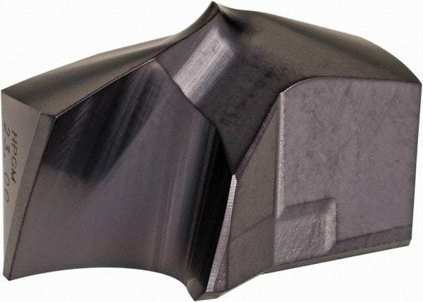Kennametal - Series KSEM Plus, 23mm Diam Grade KCPM45 140° Replaceable Drill Tip - Carbide, TiAlN Finish, 4 Seat Size - Apex Tool & Supply