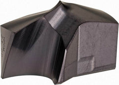 Kennametal - Series KSEM Plus, 23mm Diam Grade KCPM45 140° Replaceable Drill Tip - Carbide, TiAlN Finish, 4 Seat Size - Apex Tool & Supply