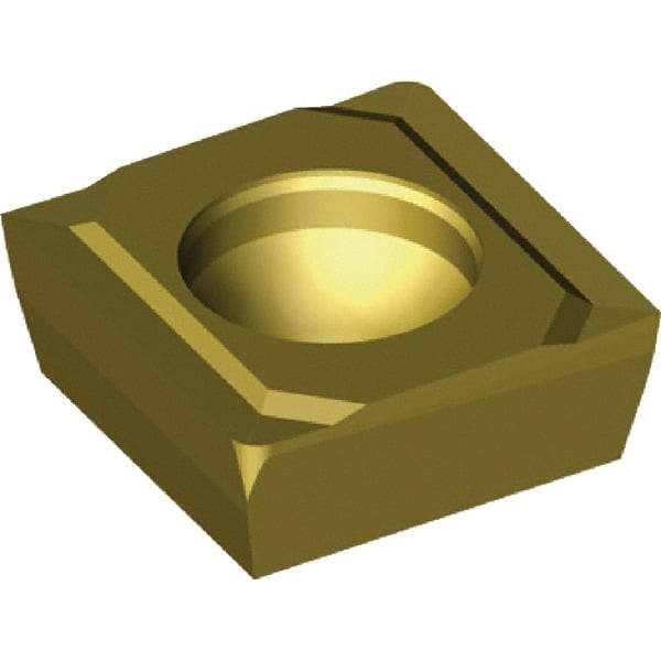 Kennametal - SPHX090308 R21 Grade KCPK10 Carbide Indexable Drill Insert - TiCN/Al2O3 Finish, Square, 3/8" Inscribed Circle - Apex Tool & Supply