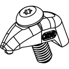Kennametal - Series Kenclamp & Kenloc, CM Clamp Assembly for Indexables - Apex Tool & Supply