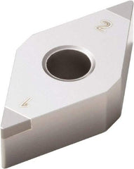 Seco - DNGA443 B Grade CBN010 CBN Turning Insert - 55° Diamond, 1/2" Inscr Circle, 1/4" Thick, 3/64" Corner Radius - Apex Tool & Supply