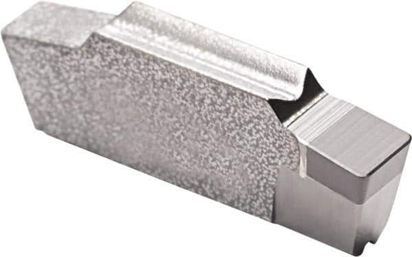 Seco - 160504LCGN LF Grade CBN010, 5mm Cutting Width PCBN Grooving Insert - 2.8mm Max Depth of Cut, Neutral, 0.4mm Corner Radius, Uncoated - Apex Tool & Supply