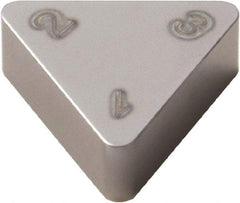 Seco - TNGX110308 WZ Grade CBN010 CBN Turning Insert - 60° Triangle, 1/4" Inscr Circle, 1/8" Thick - Apex Tool & Supply