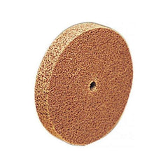 3M - 1" Diam, 0.12" Face Width, 0.06" Center Hole, Medium Grade, Aluminum Oxide Deburring Wheel - Unitized, Hard Density 7 Grade - Apex Tool & Supply