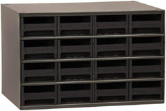 Akro-Mils - 16 Drawer, Small Parts Cabinet - 11" Deep x 17" Wide x 11" High - Apex Tool & Supply