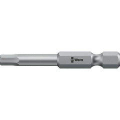 Wera - 3/64" Hex Screwdriver Bit - 1/4" Drive, 50mm OAL - Apex Tool & Supply