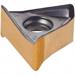 Iscar - H690 TNKX160610 PNTR Grade IC845 Carbide Milling Insert - AlTiN Finish, 10mm Thick, 12mm Inscribed Circle, 1mm Corner Radius - Apex Tool & Supply