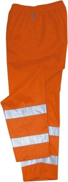 Ergodyne - Size 2XL, Orange, Rain Pants - 1 Pocket - Apex Tool & Supply