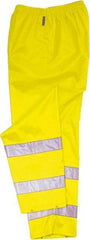 Ergodyne - Size M, Lime, Rain Pants - 1 Pocket - Apex Tool & Supply