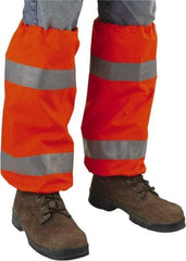 Ergodyne - Size Universal Polyester High-Visibility Leggings - No Pockets, Orange, Hazardous Protection 0 - Apex Tool & Supply