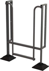 TRI-ARC - 62" 2 Step Configurable Rooftop Ladder - 90° Incline, 500 Lb Capacity, 20" Platform Height, 52-1/4" Base Width x 26" Base Depth, Perforated Tread - Apex Tool & Supply