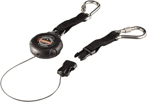 Ergodyne - Fall Protection Lanyard - Black - Apex Tool & Supply