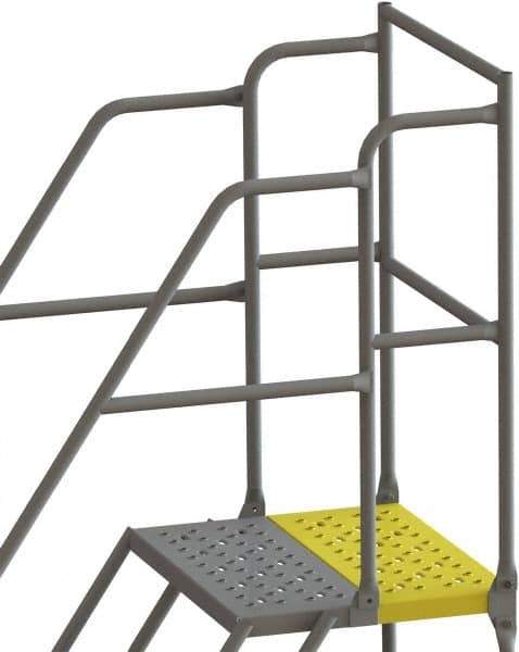 TRI-ARC - Deep Top Ladder Kit - For Use with Forward Descent Serrated Rolling Ladder - Apex Tool & Supply