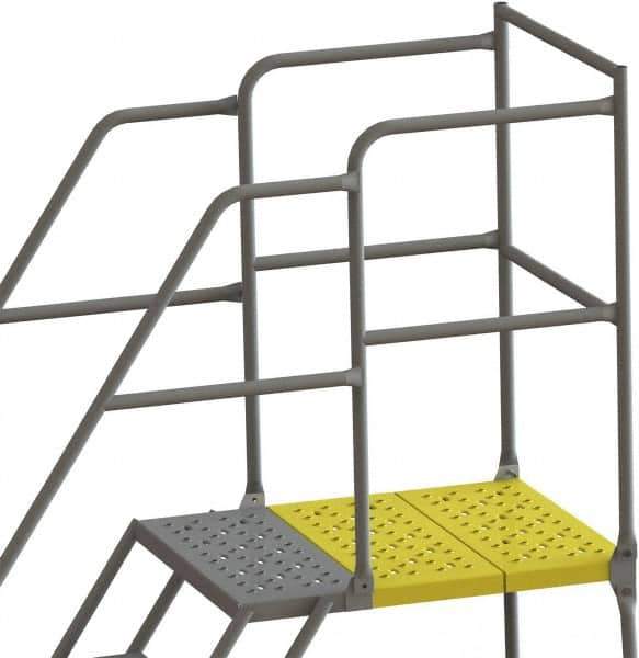 TRI-ARC - Deep Top Ladder Ladder Kit - For Use with Forward Descent Serrated Rolling Ladder - Apex Tool & Supply