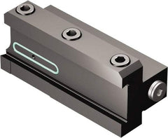 Sandvik Coromant - Tool Block Style BA-R/LGC, 38.1mm Blade Height, 155mm OAL, 2" OAH, Indexable Cutoff Blade Tool Block - 38.1mm Shank Height, 38.1mm Shank Width, Through Coolant, Series CoroCut QD - Apex Tool & Supply