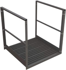 TRI-ARC - 44" Bridge Span - Rooftop, 500 Lb Capacity, 44" Platform Height, 42" Base Width x 40" Base Depth, Serrated - Apex Tool & Supply