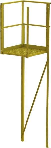TRI-ARC - 40" 4 Step Turn Platform - Crossover, 1,000 Lb Capacity, 40" Platform Height, 30" Base Width x 30-1/2" Base Depth, Serrated - Apex Tool & Supply
