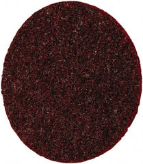 3M - 5" Diam, Aluminum Oxide Hook & Loop Disc - Medium Grade, Nonwoven, - Apex Tool & Supply