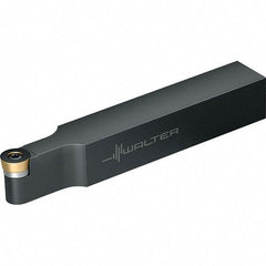 Walter - SRAC, Right Hand Cut, 1" Shank Height x 1" Shank Width, Neutral Rake Indexable Turning Toolholder - 6" OAL, RC.T 22.. Insert Compatibility, Series Walter Turn - Apex Tool & Supply