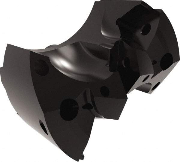 Allied Machine and Engineering - Series APX 63, 63.5mm Max Diam Pilot Insert Drill Head - T-A 2 Pilot Drill, 1-1/8" Pilot Drill Diam, 2 Nonpilot Inserts - Apex Tool & Supply