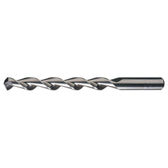 #8 RHS / RHC HSS 135 Degree Split Point Deep Hole Parabolic Drill - Bright - Exact Industrial Supply