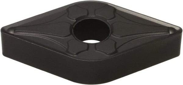 Hertel - DNMG433 LR Grade HC1150T Carbide Turning Insert - Proprietary Finish, 55° Diamond, 1/2" Inscr Circle, 3/16" Thick, 3/64" Corner Radius - Apex Tool & Supply