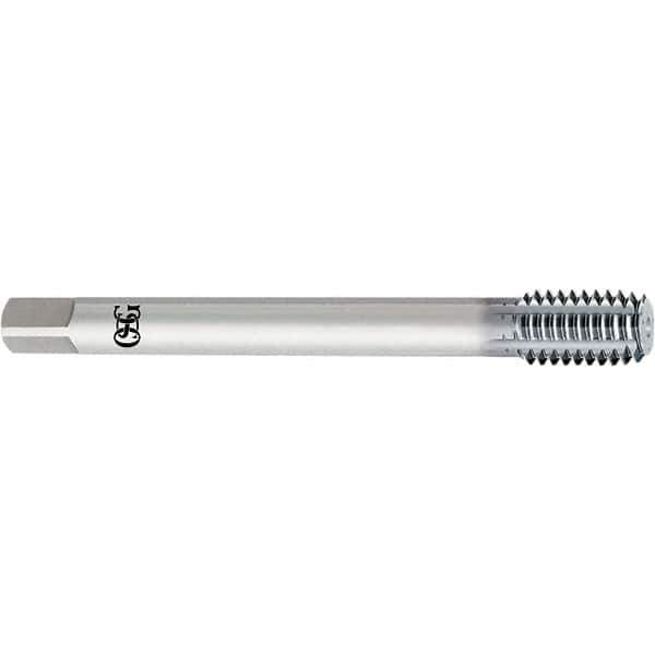OSG - M7x1.00 Metric 6H D8 Thread Limit Bottoming Thread Forming Tap - High Speed Steel, V Finish, 80mm OAL, 30mm Thread Length, Right Hand Thread, Series 16350 - Apex Tool & Supply