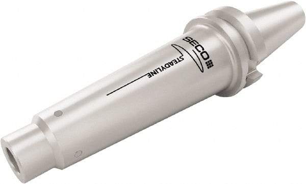 Seco - Combimaster 37mm BT40 Taper Shank Milling Tip Insert Holder & Shank - 158mm Projection, 1.945" Neck Diam, M16 Neck Thread, 30mm Nose Diam, 250.4mm OAL, Steel Tool Holder - Apex Tool & Supply