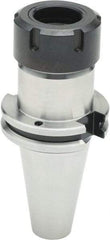 Parlec - 1mm to 16mm Capacity, 2.72" Projection, CAT40 Taper Shank, ER25 Collet Chuck - 5.41" OAL - Exact Industrial Supply