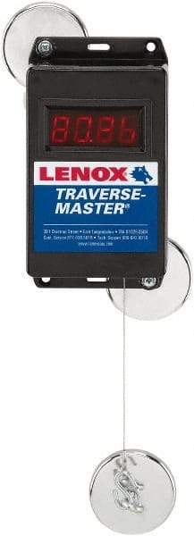 Lenox - Saw Feed Rate Meter - Includes 12 VDC Power Supply & Battery, For Use with Bandsaws - Apex Tool & Supply